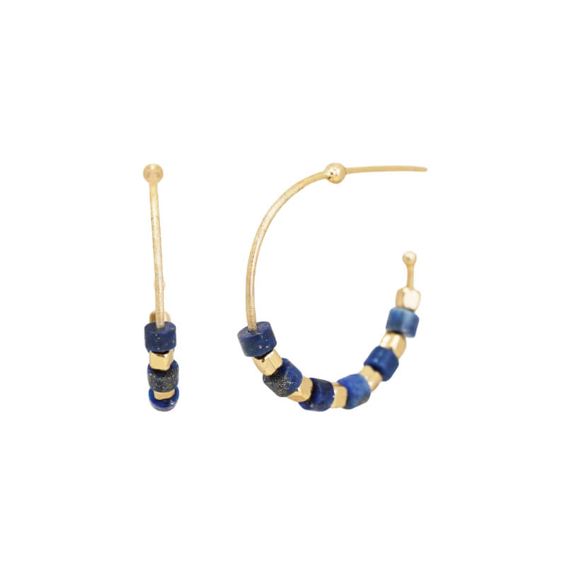 Brincos Argola em Prata Dourada