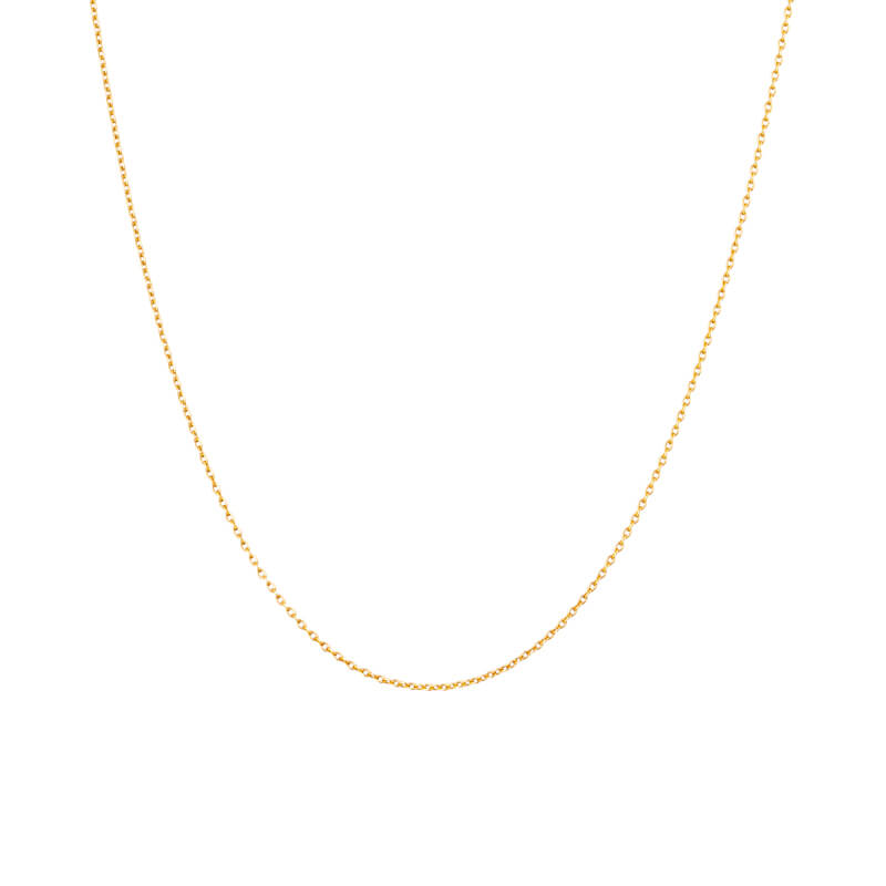 Fio de Cadeado Curto Dourado