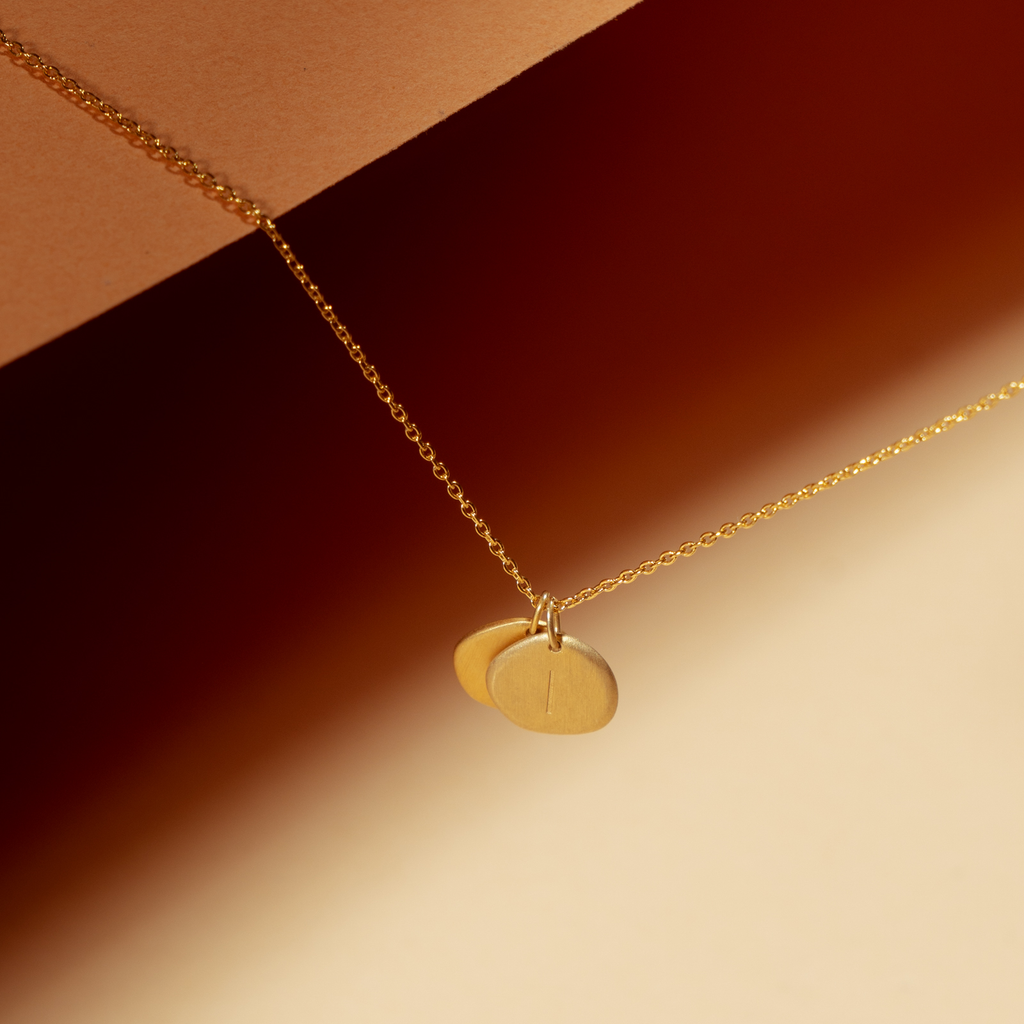 2 Medal Gold necklace