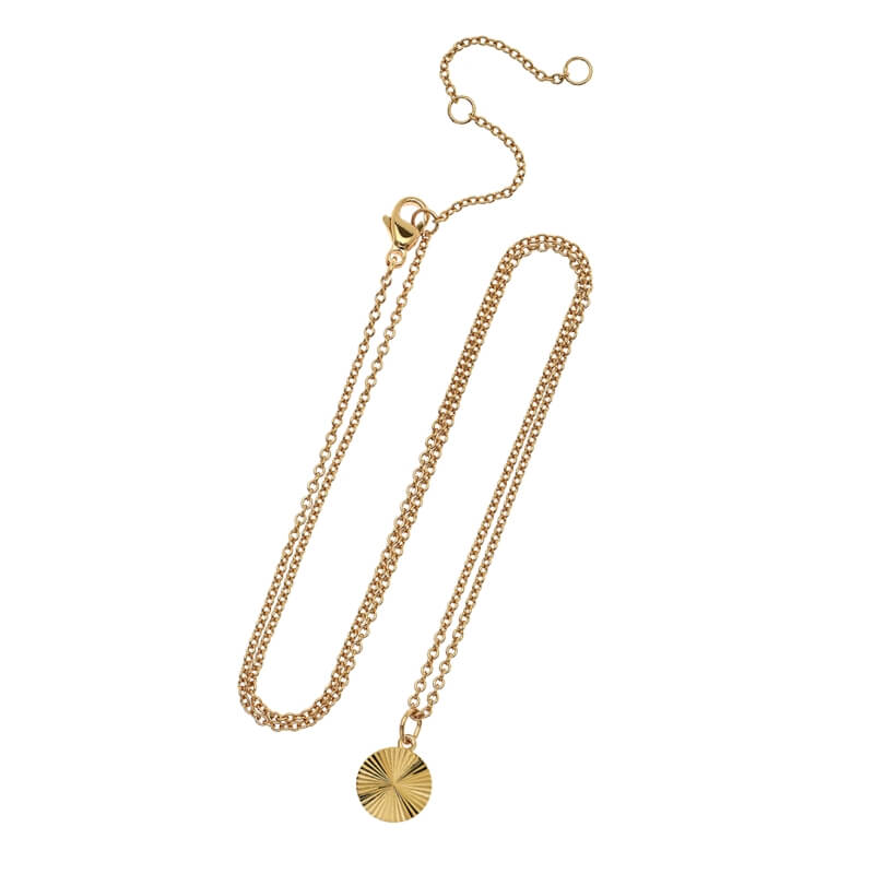 Colar em Prata Dourada