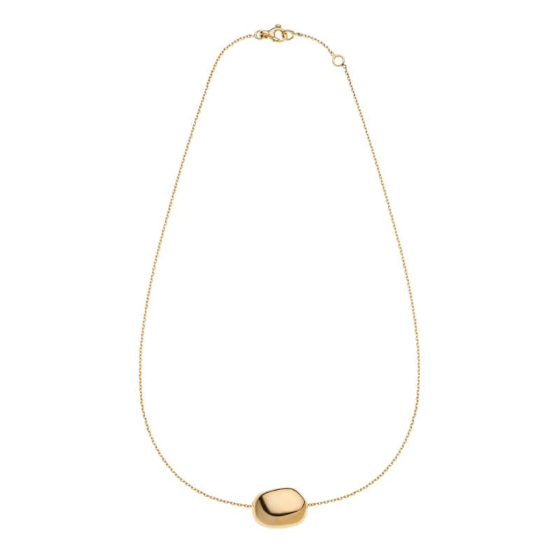 Colar em Prata Dourada