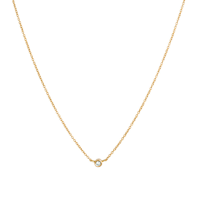 Colar Ouro 19K Diamante