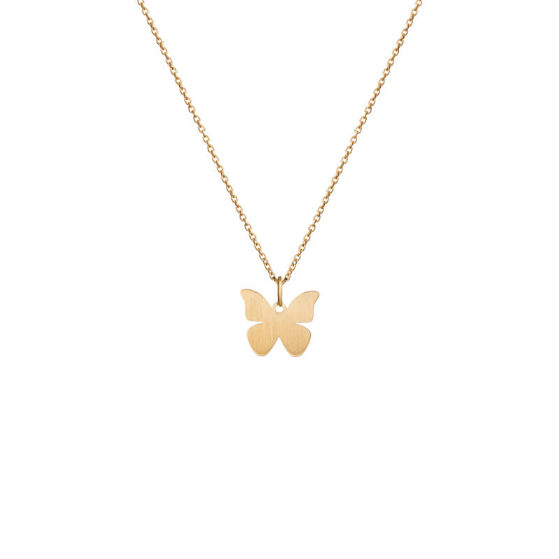 Colar Borboleta dourado