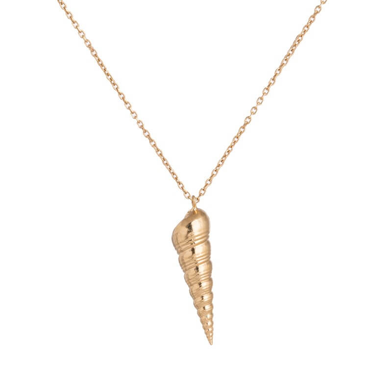 Colar turritela dourado