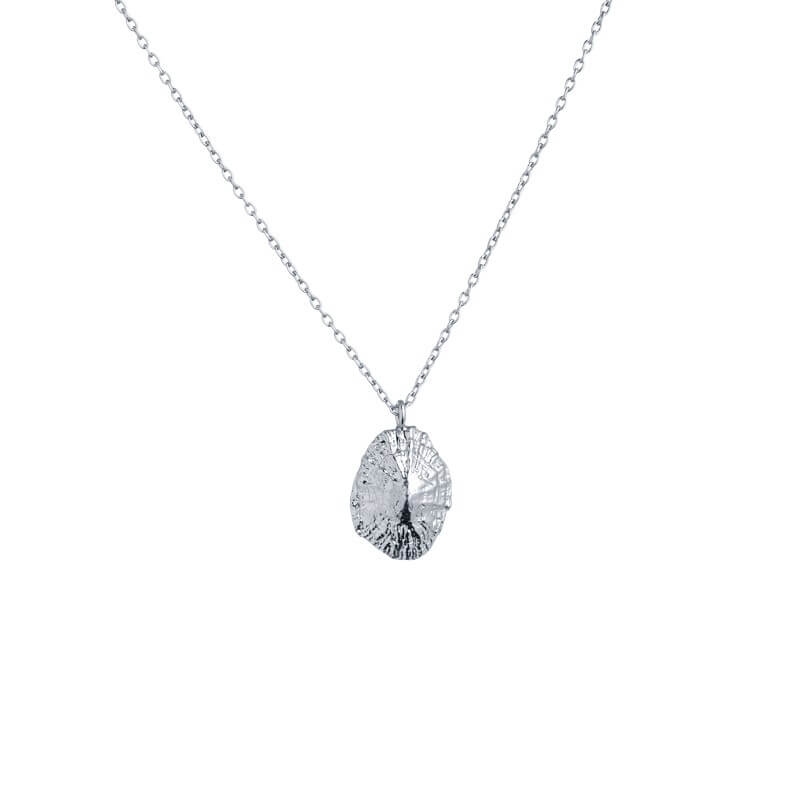 Colar lapa  prateado