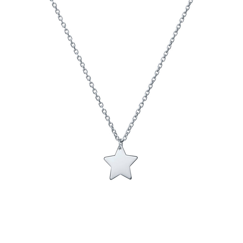 Colar Estrela prateado