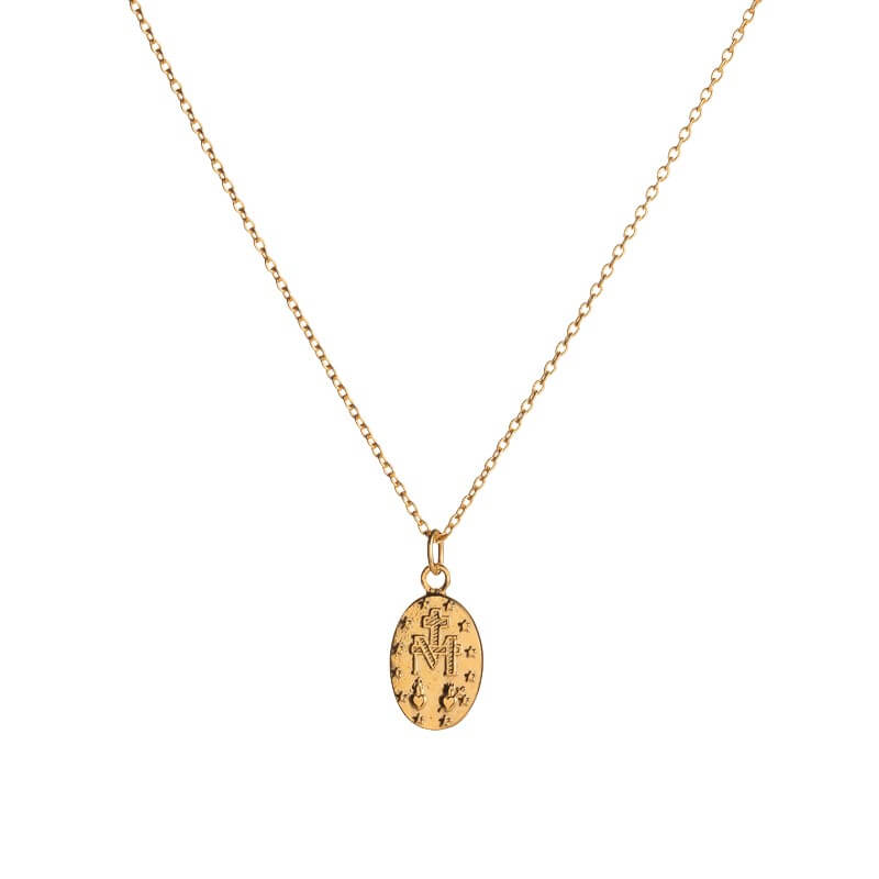 Colar com medalha Esperança e Proteção