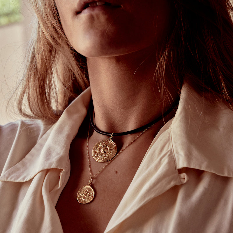 Medalhão Talismã do Sol