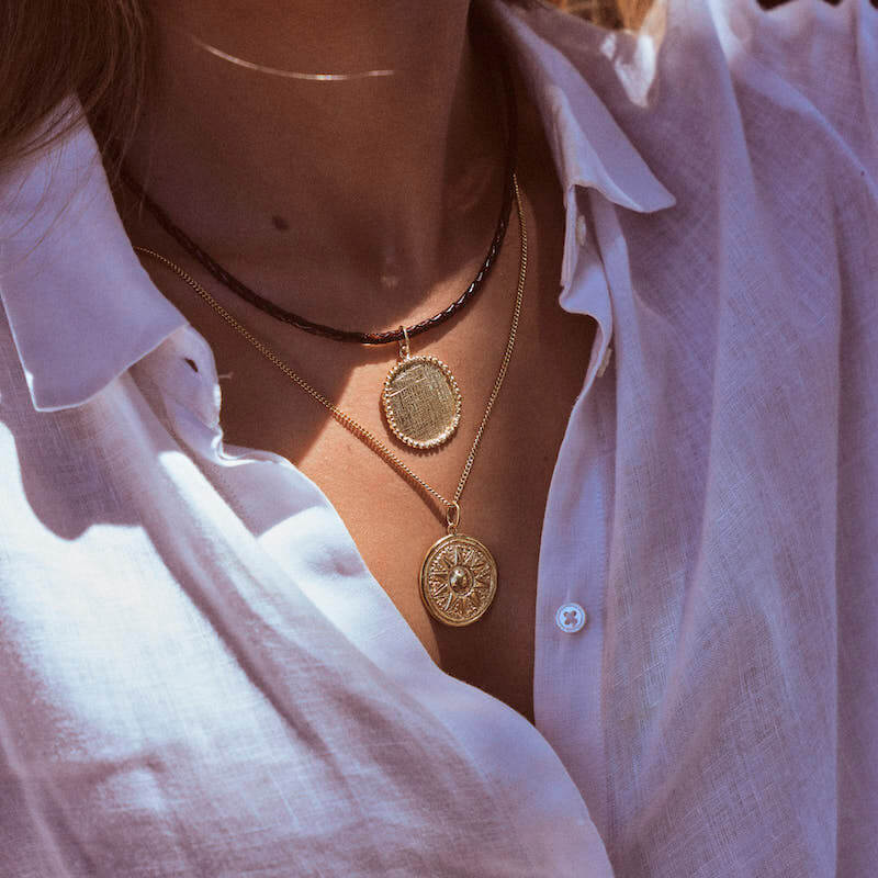 Medalhão Talismã do Sol