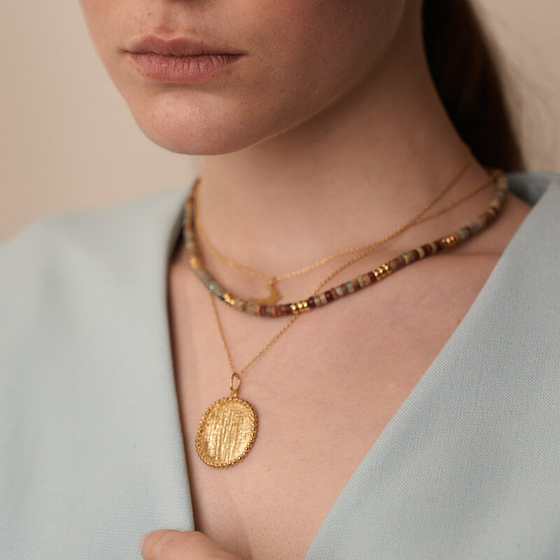 Medalha em Prata Dourada