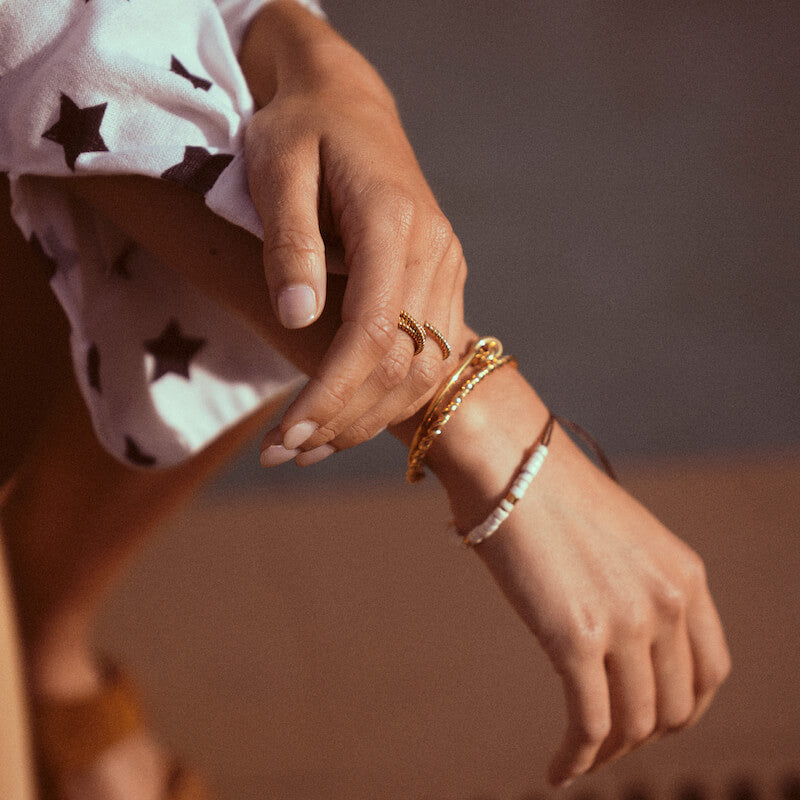 Pulseira de missangas