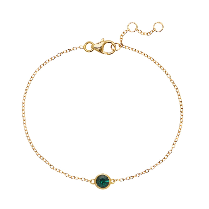 Pulseira Birthstone Maio