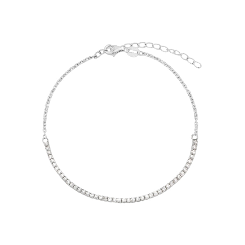 Pulseira Tennis em Prata