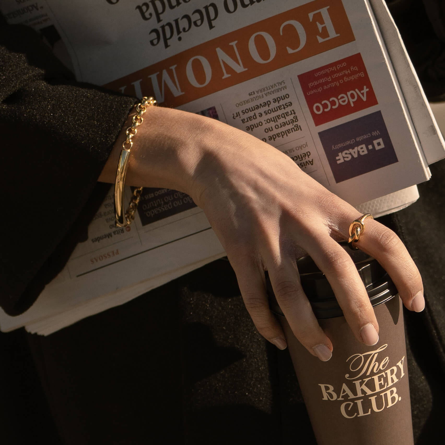 Pulseira em Prata Dourada