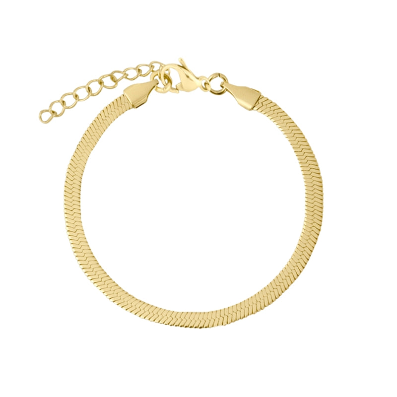 Pulseira em Aço Dourado