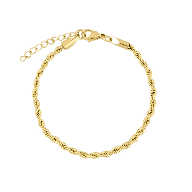 Pulseira em Aço Dourado