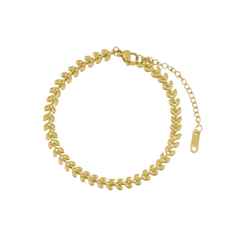 Pulseira em Aço Dourado