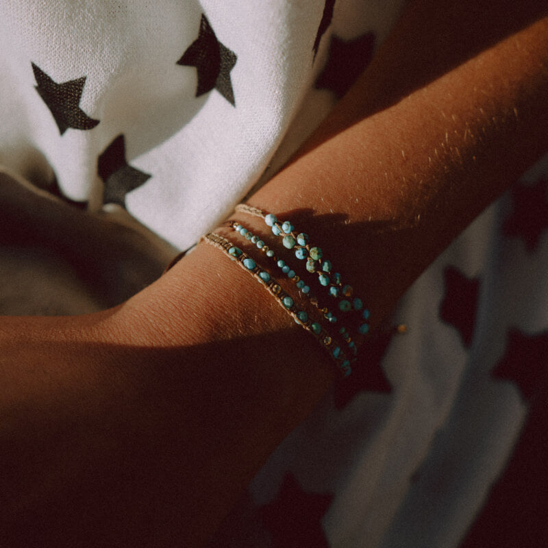 Pulseira de missangas