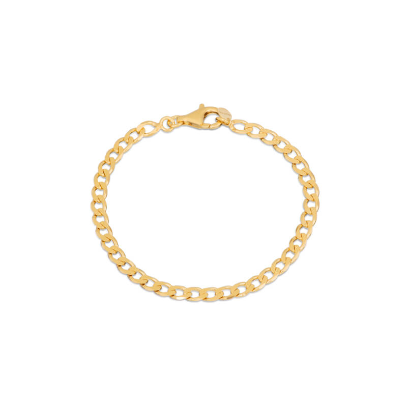 Pulseira 1+1 dourado