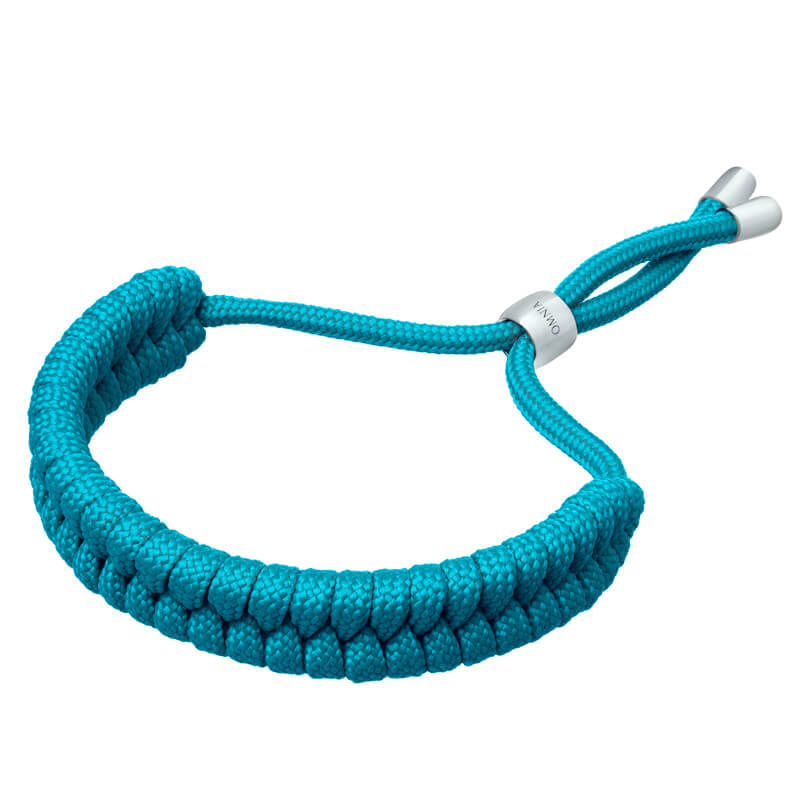 Pulseira Nó espiga prateada