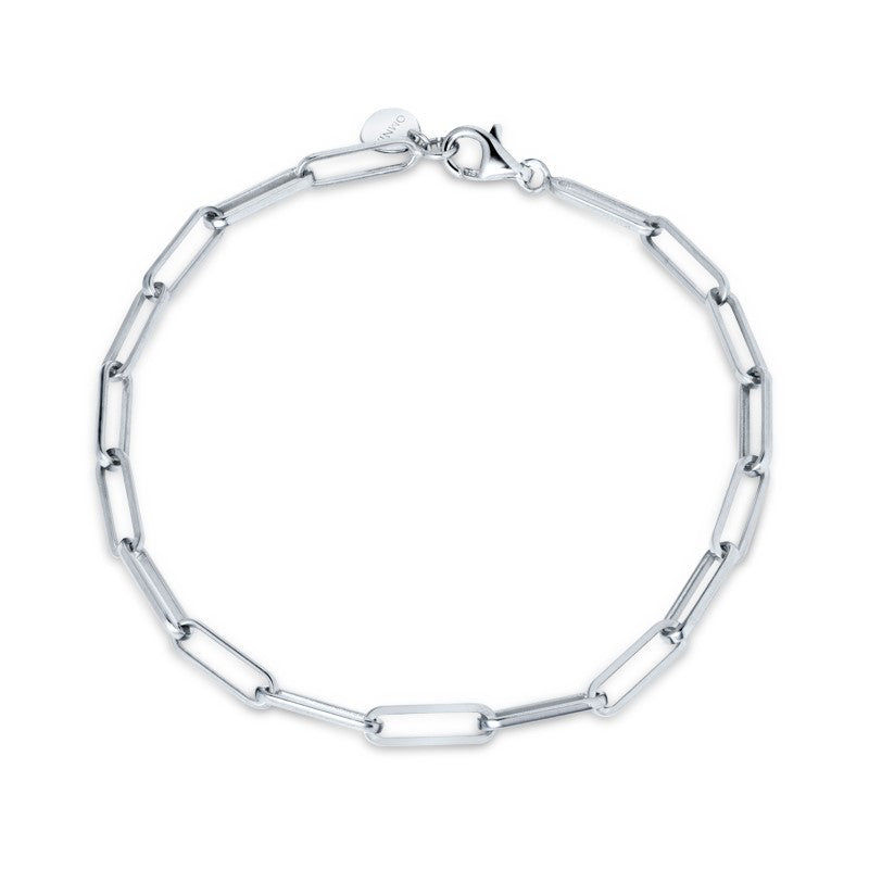 Pulseira Elos prateada